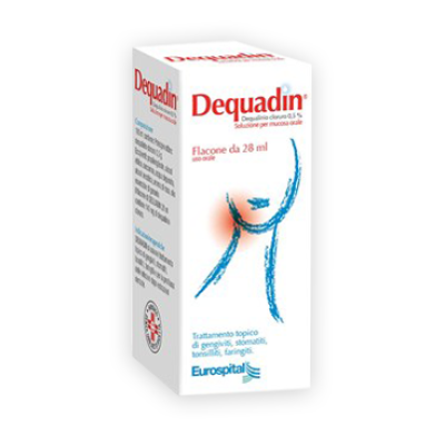 DEQUADIN*SOLUZ MUCOSA 28ML 0,5%