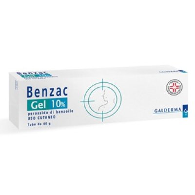 BENZAC AC 10*GEL 40G 10%