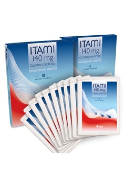 ITAMI 10 cerotti medicati 140 mg.