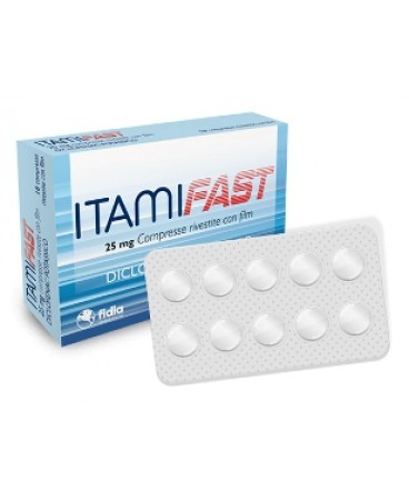 ITAMIFAST*10CPR RIV 25MG