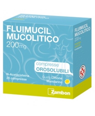 FLUIMUCIL MUCOL*20CPR ORO200MG