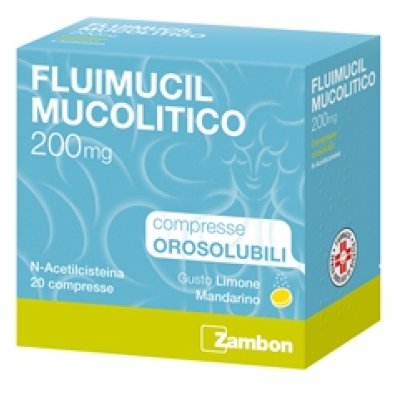 FLUIMUCIL MUCOL*20CPR ORO200MG FLUIMUCIL MUCOL*20CPR ORO200MG