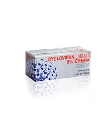 CYCLOVIRAN LABIALE*CREMA 2G 5%