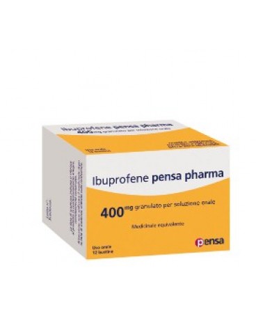 IBUPROFENE PENSA*12BUST 400MG