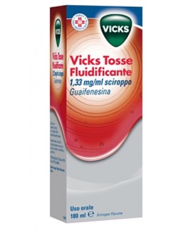 VICKS TOSSE FLUIDIFICANTE FL 180 ML