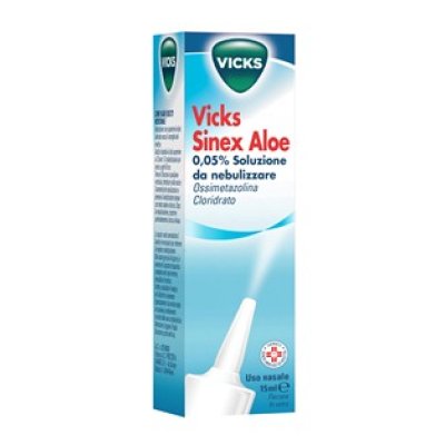 VICKS SINEX ALOE NEBULIZZATORE 15 ML 0,05%