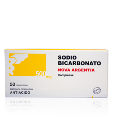 SODIO BICARB 50CPR 500MG ARG