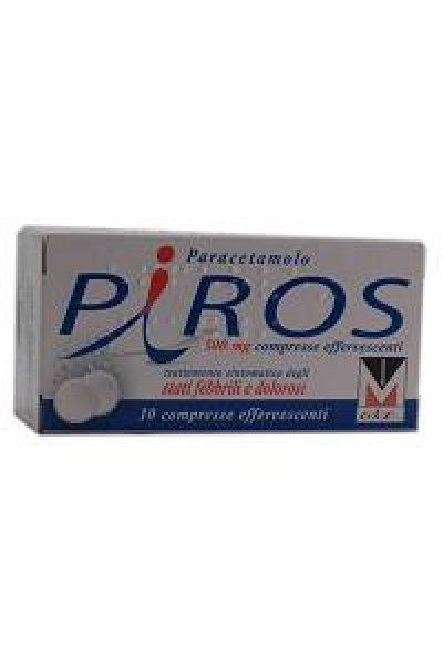 PIROS*10CPR EFF 500MG PIROS*10CPR EFF 500MG
