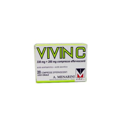 vivin C 20 compresse effervescenti 330mg+200mg