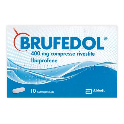 BRUFEDOL*10CPR RIV 400MG