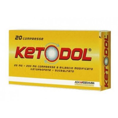 KETODOL*20CPR 25MG+200MG RM KETODOL*20CPR 25MG+200MG RM