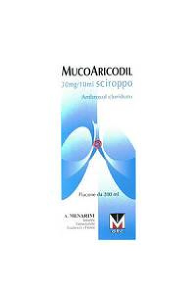MUCOARICODIL*SCIR FL 200ML0,3% MUCOARICODIL*SCIR FL 200ML0,3%