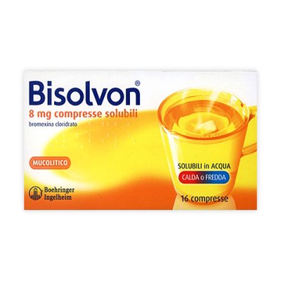 BISOLVON*16CPR SOLUB 8MG BISOLVON*16CPR SOLUB 8MG