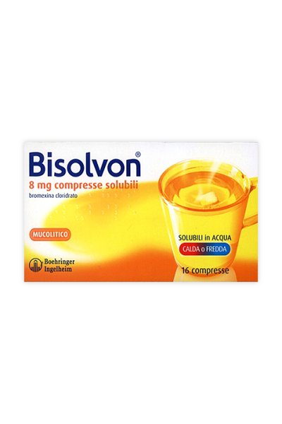 BISOLVON*16CPR SOLUB 8MG BISOLVON*16CPR SOLUB 8MG