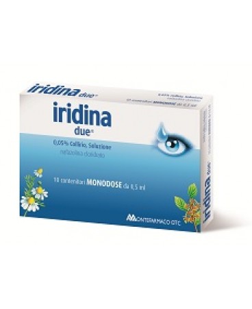 IRIDINA DUE*COLL 10 MONOD 0,5ML