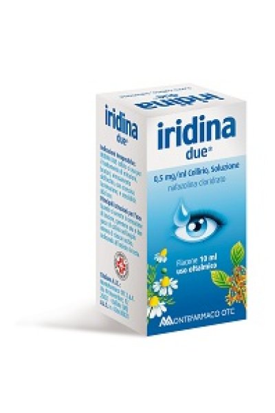 IRIDINA DUE*COLL 10ML 0,5MG/ML