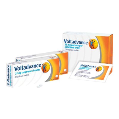 VOLTADVANCE 20COMPRESSE RIVESTITE 25 MG