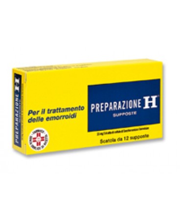 PREPARAZIONE H*12SUPP 23MG