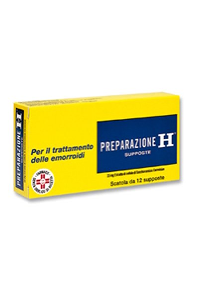 PREPARAZIONE H*12SUPP 23MG PREPARAZIONE H*12SUPP 23MG