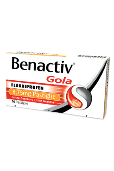 BENACTIV GOLA*16PAST 8,75MG AR BENACTIV GOLA*16PAST 8,75MG AR