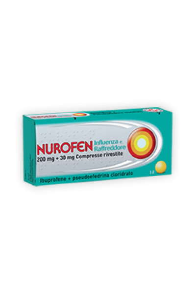 NUROFEN INFLUEN RAFFREDD*12CPR NUROFEN INFLUEN RAFFREDD*12CPR