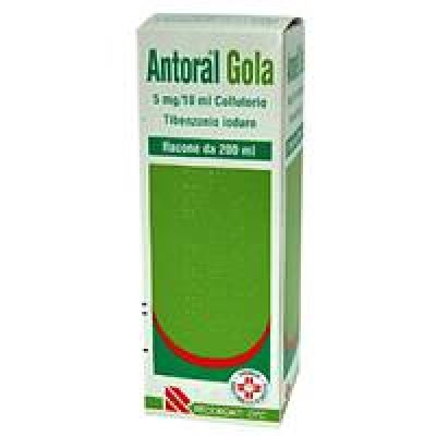ANTORAL GOLA*COLLUT 200ML 5MG/