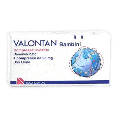 VALONTAN BABY*4CPR RIV 25MG