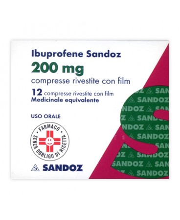 IBUPROFENE SAND*12CPR RIV 200MG