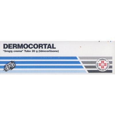 DERMOCORTAL CREMA ADATTA PER Punture dâ€™insetti, pruriti o ustioni circoscritte, eczemi 20 GR. 0,5%