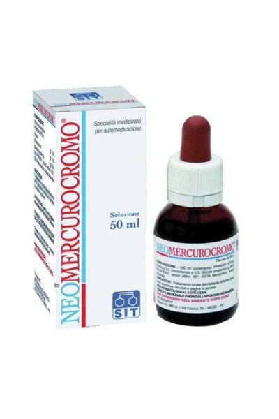 NEOMERCUROCROMO*SOLUZ FL 50ML NEOMERCUROCROMO*SOLUZ FL 50ML