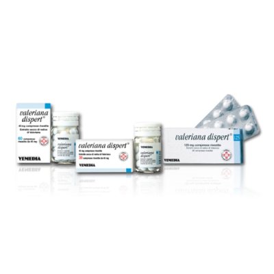 valeriana dispert 20 compresse da 125 mg.