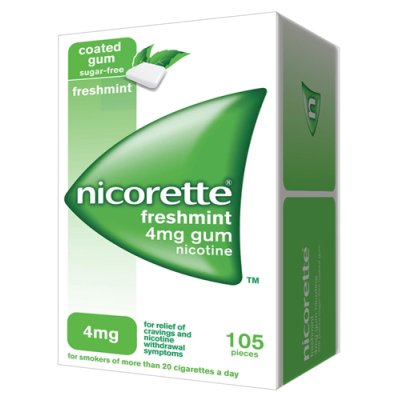 NICORETTE*105GOMME MAST 4MG MENT