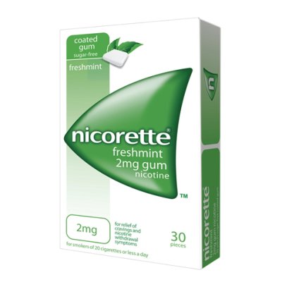 NICORETTE*GOMME  30MAST 2MG NICORETTE*GOMME  30MAST 2MG