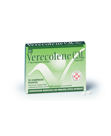 VERECOLENE CM*20CPR RIV 5MG