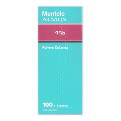 TALCO MENTOLATO ALMUS*1% 100G