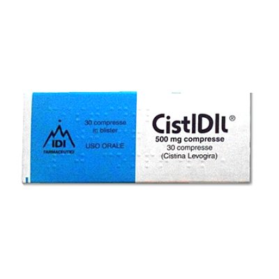 CISTIDIL*30CPR 500MG