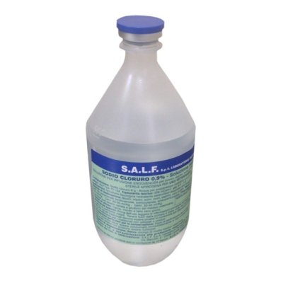 SODIO CLORURO SALF*0,9%500MLPP