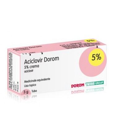 ACICLOVIR DOROM*CREMA  3G 5%