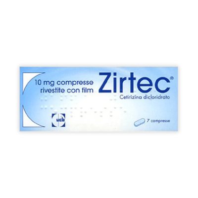 ZIRTEC* 7 CPR RIV. 10 MG