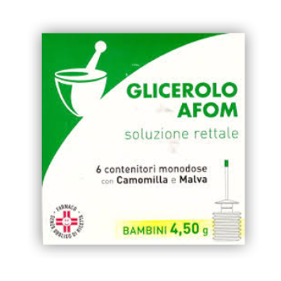 GLICEROLO AFOM*BB 6CONT 4,5G