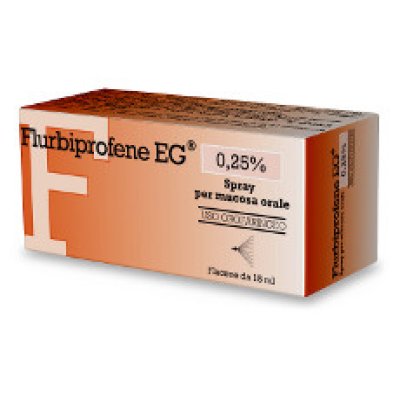 FLURBIPROFENE EG*OS SPRAY 15ML