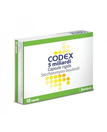 codex 10 capsule 5 miliardi 250 mg.
