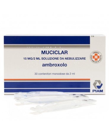 MUCICLAR*NEBUL 30FL MONOD 15MG/