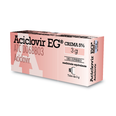 ACICLOVIR EG*CREMA  3 G