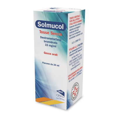 SOLMUCOL*TOSSE SECCA GTT 15MG/ML