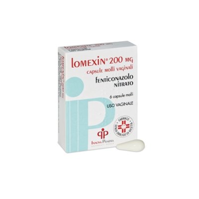 LOMEXIN*6 OV VAG 200MG