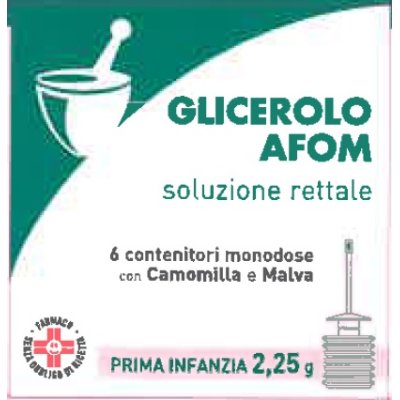 GLICEROLO AFOM*6CONT 2,25G