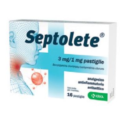 SEPTOLETE*16PASTIGLIE 3MG+1MG