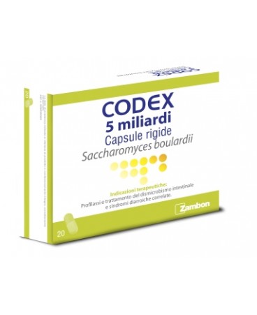 codex 20 capsule 5 mld 250 mg.