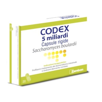 codex 20 capsule 5 mld 250 mg.